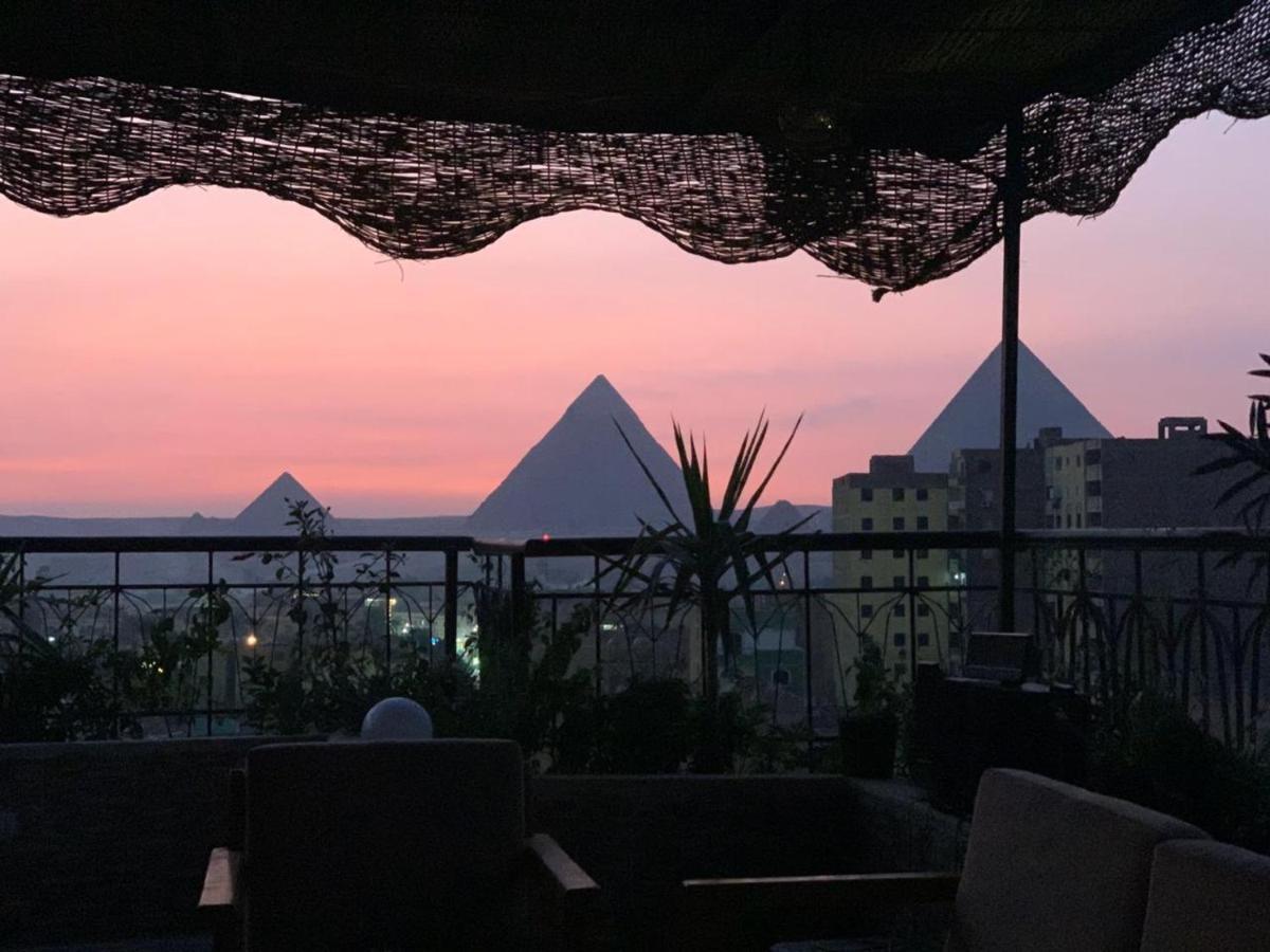 Draz Pyramids View Bed & Breakfast Kafrat al Jabal Ngoại thất bức ảnh