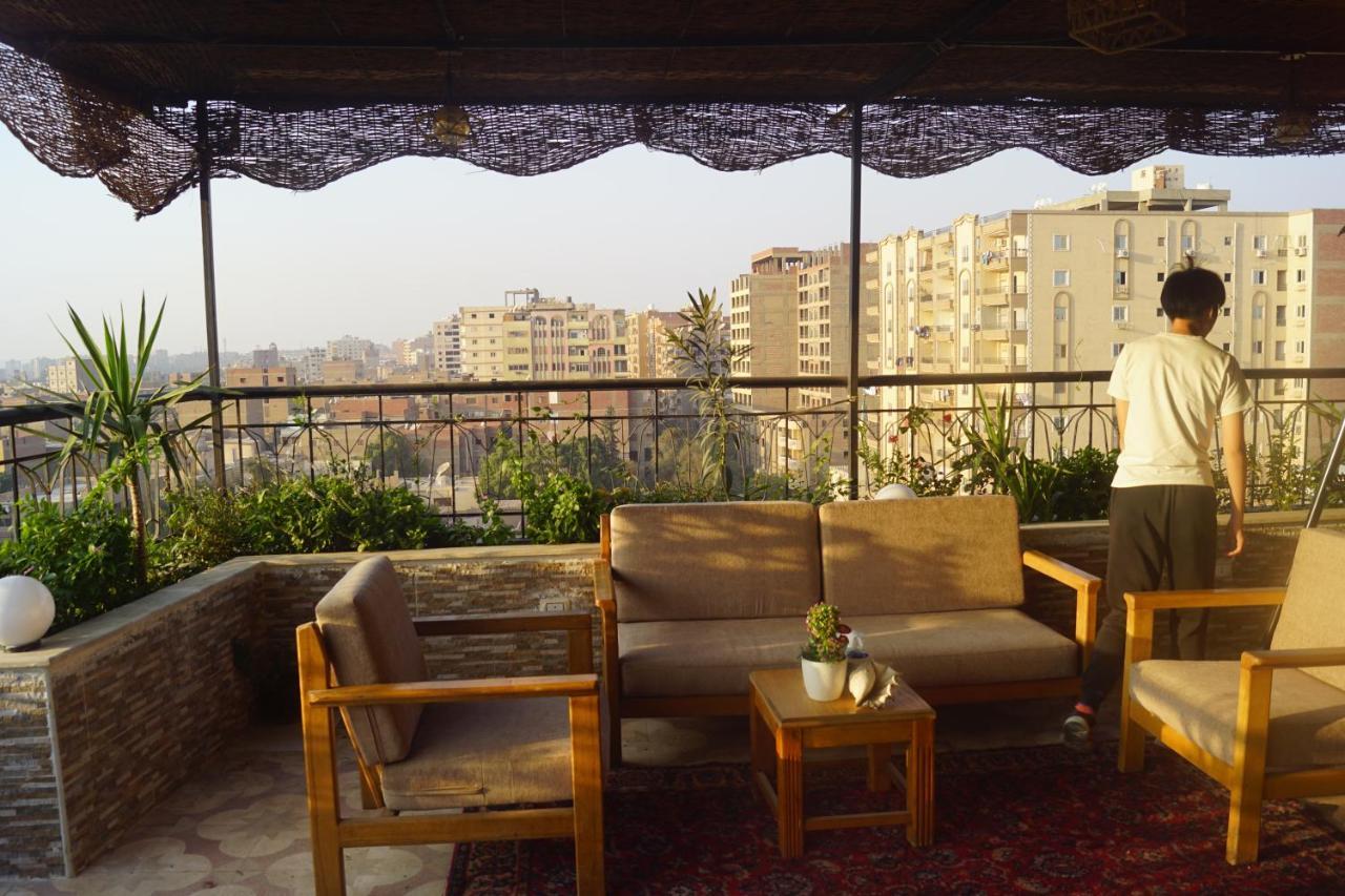 Draz Pyramids View Bed & Breakfast Kafrat al Jabal Ngoại thất bức ảnh