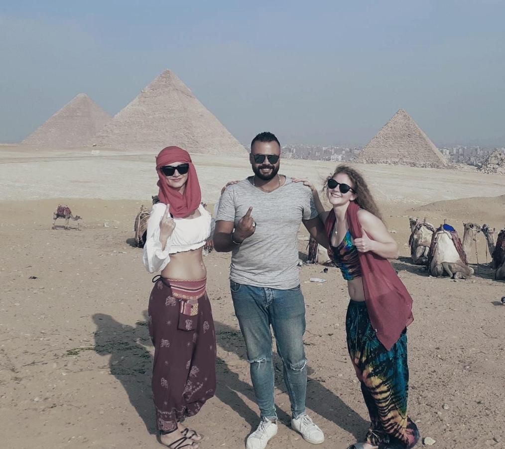 Draz Pyramids View Bed & Breakfast Kafrat al Jabal Ngoại thất bức ảnh