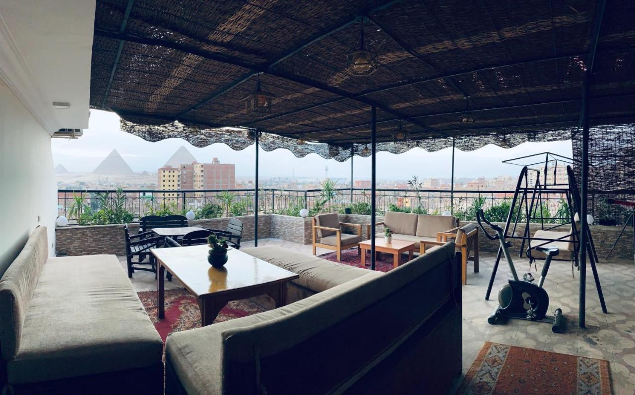 Draz Pyramids View Bed & Breakfast Kafrat al Jabal Ngoại thất bức ảnh