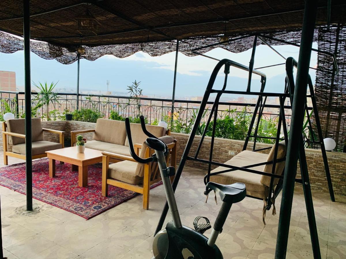 Draz Pyramids View Bed & Breakfast Kafrat al Jabal Ngoại thất bức ảnh