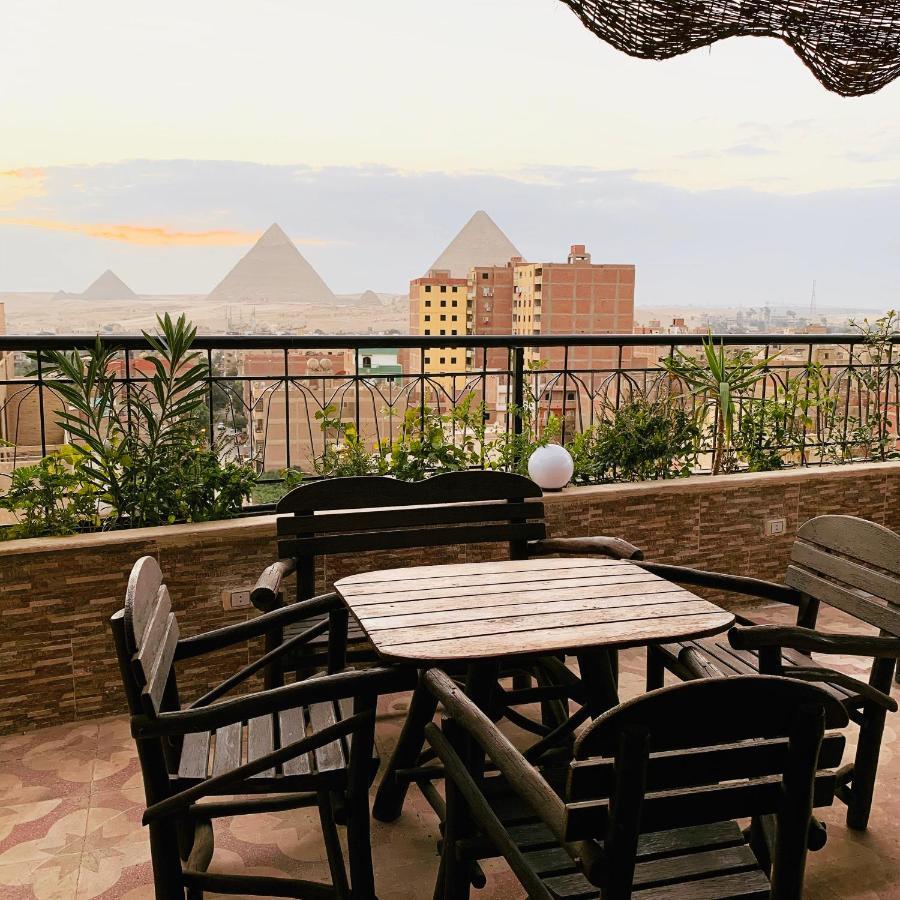 Draz Pyramids View Bed & Breakfast Kafrat al Jabal Ngoại thất bức ảnh