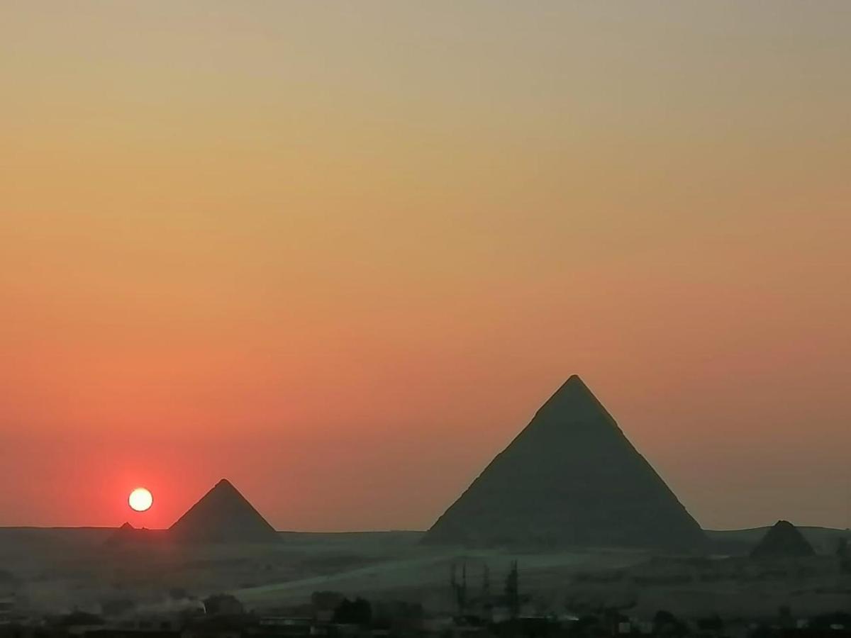 Draz Pyramids View Bed & Breakfast Kafrat al Jabal Ngoại thất bức ảnh